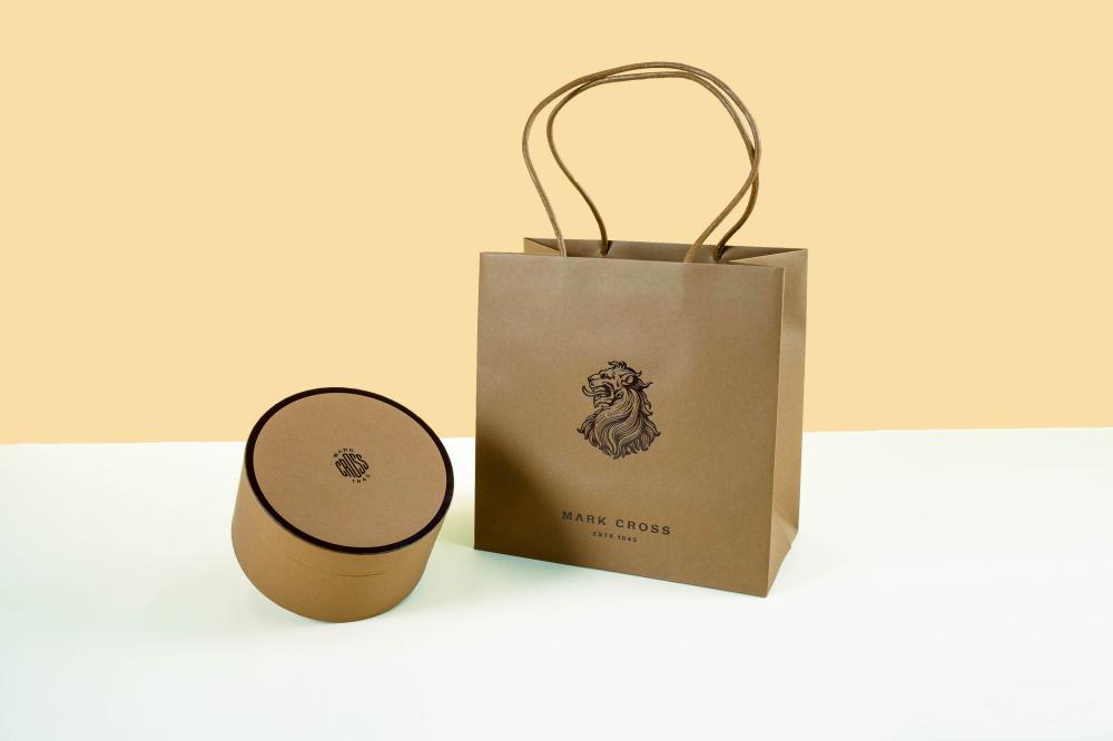 shopping bag& round box