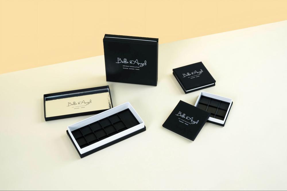 chocolate paper bag& box